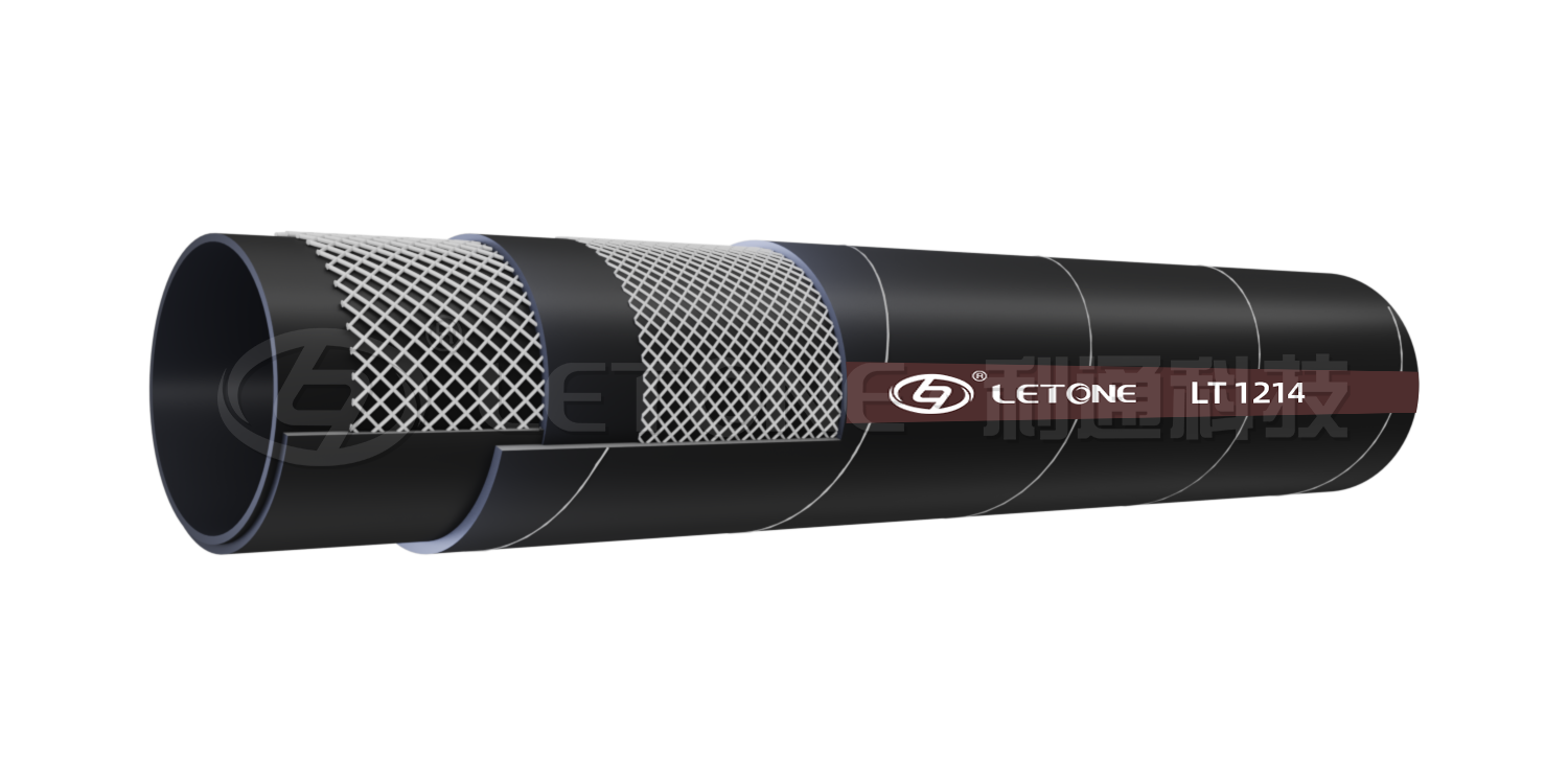 Black Biofuel Petroleum S&D Hose 150PSI