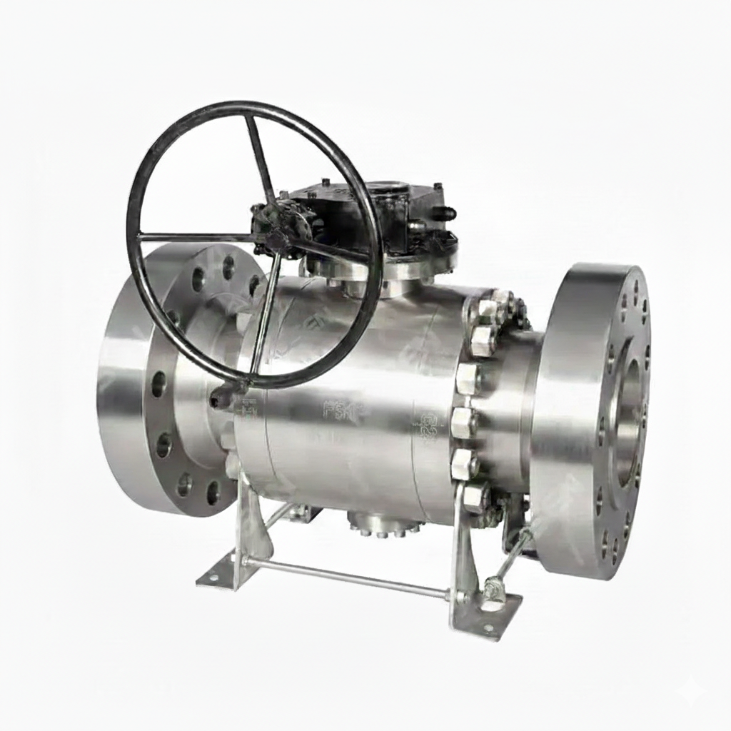 Duplex Steel Trunnion Ball Valve