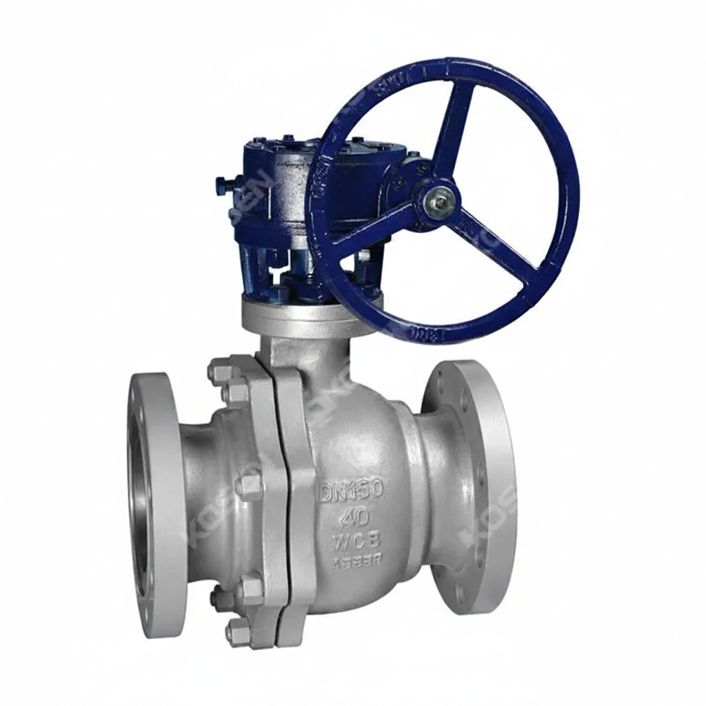 Gearbox Floating Ball Valve