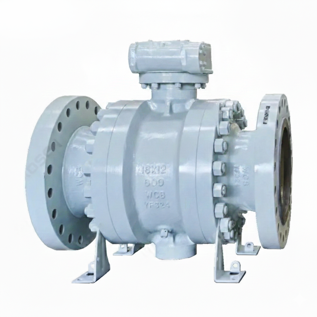Three-Piece Trunnion Mounted Ball Valve