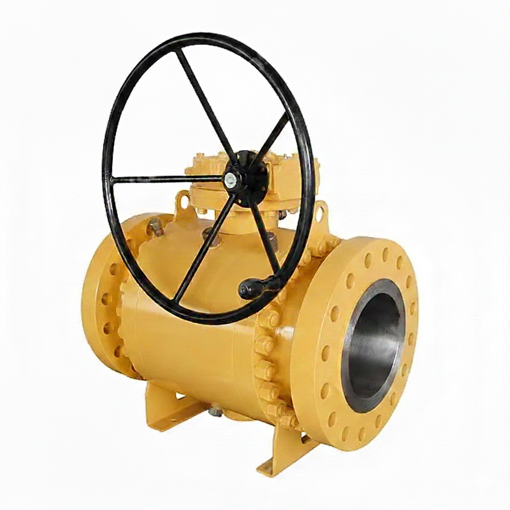 Three Piece Trunnion Ball Valve