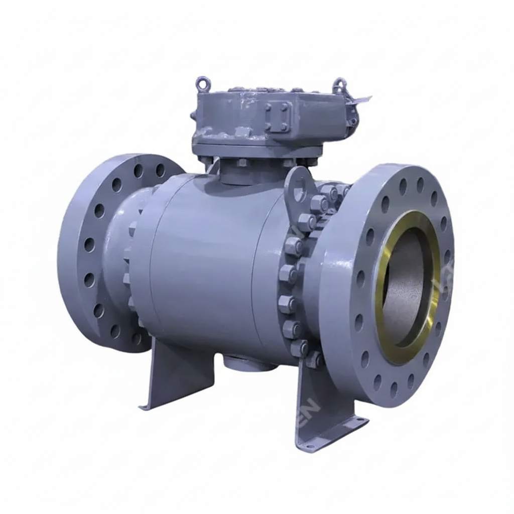 Reduced bore ball valve