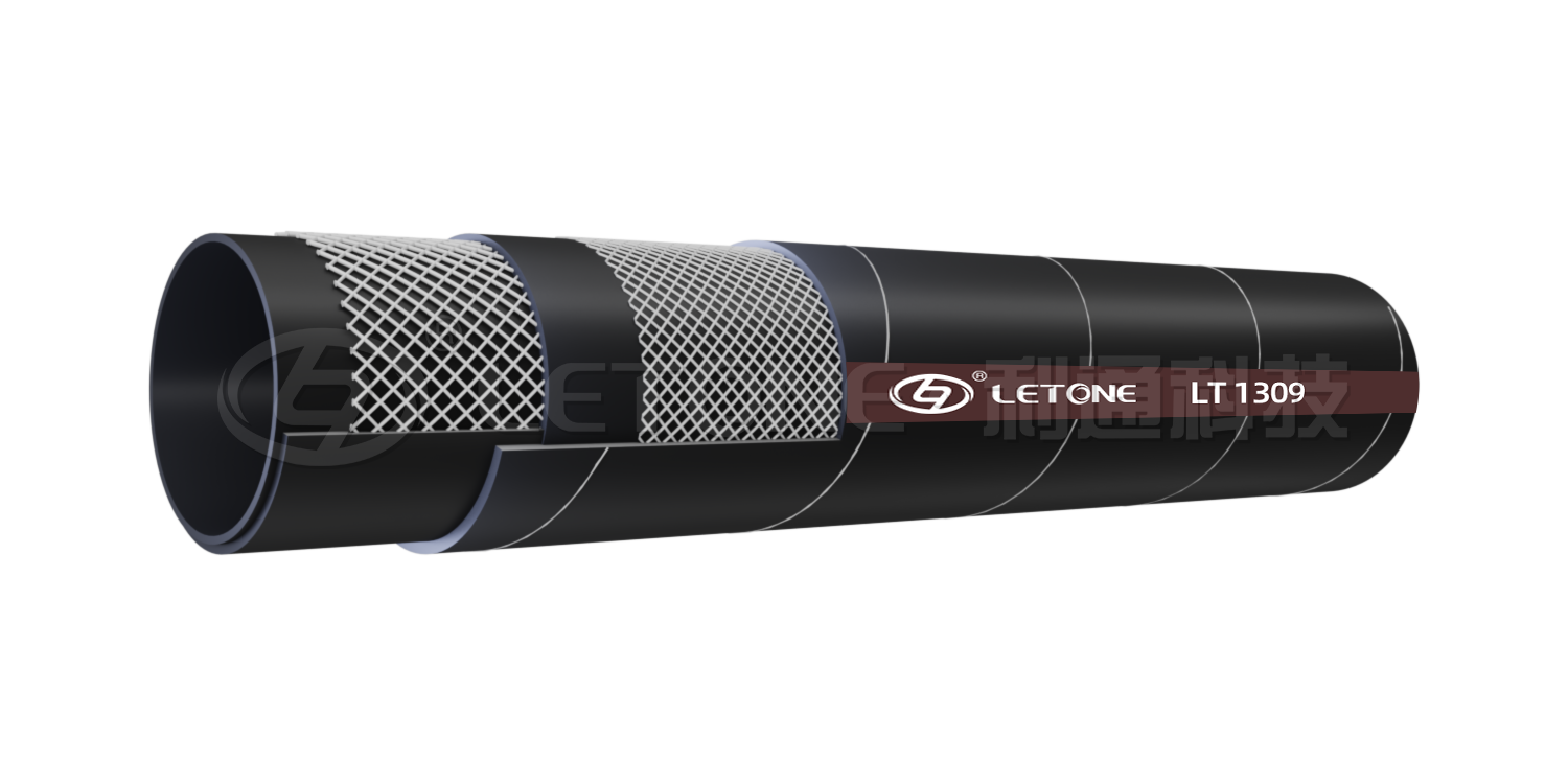 Light Weight Dry Power Delivery Hose 75PSI