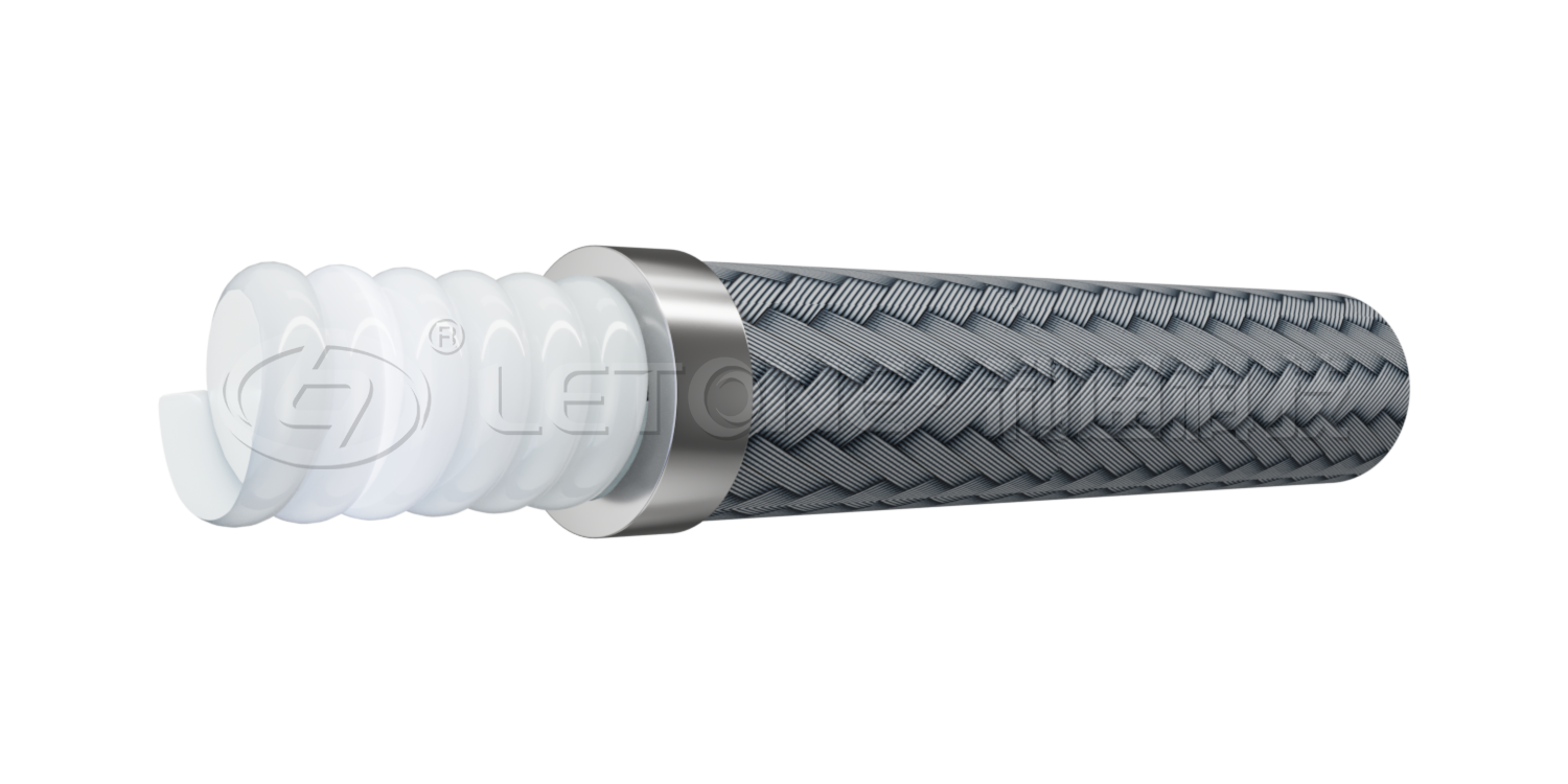 Corrugated PTFE Hose